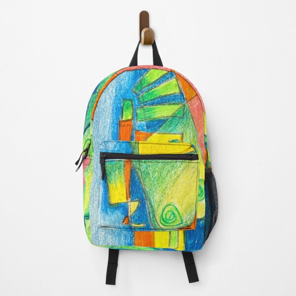 Item preview, Abstract 1. Boats visiting the garden island. designed and sold by Tereza Pilar Art.