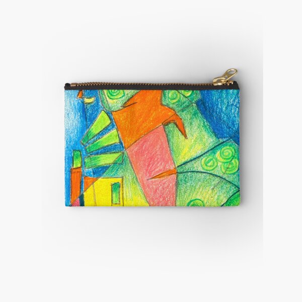 Item preview, Abstract 1. Boats visiting the garden island. designed and sold by Tereza Pilar Art.