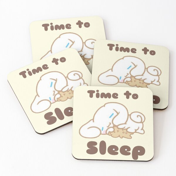 Item preview, Time to Sleep – Cinnamoroll Cozy designed and sold by Heavenly-Cloudz.