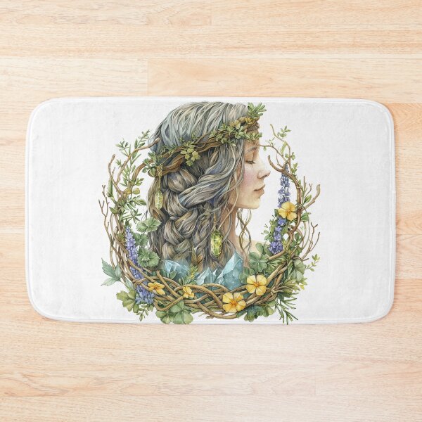 Item preview, Mystic Forest Maiden – Nature and Crystal Crown designed and sold by CelticSoulShop.
