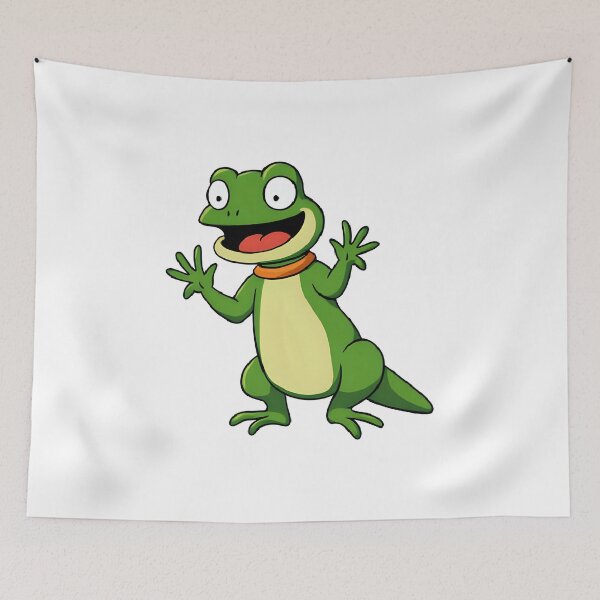 Item preview, "Green Guardian" – Lizard Meme designed and sold by Domcreations4.
