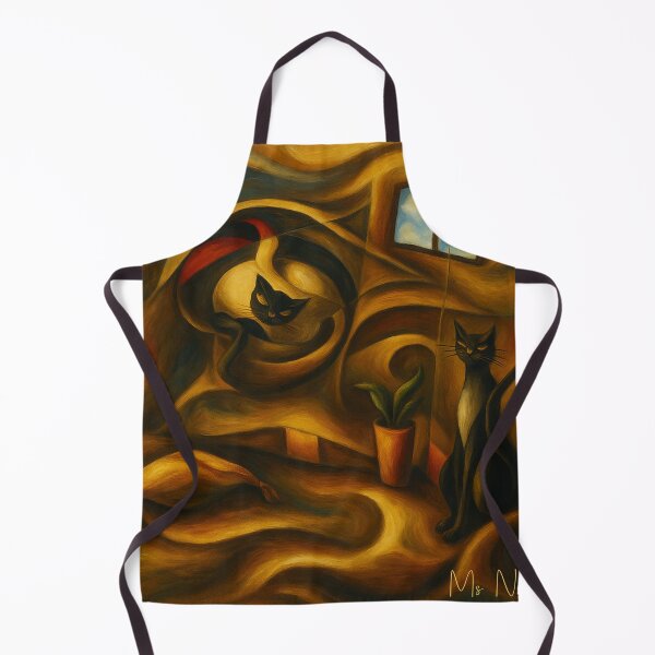 Item preview, Surrealistic cats designed and sold by Nonsense Manufactory.