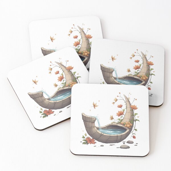 Item preview, Cuerno Florido: Arte Natural Creativo designed and sold by Binkwaves.
