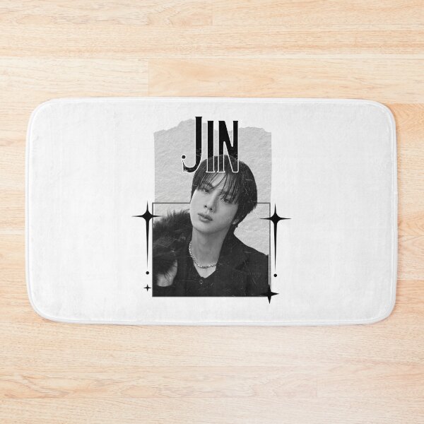 Item preview, BTS Jin Kpop Boy Group Scrapbook Collage Cozy Y2K Vintage Design designed and sold by HELL0WBELLO.