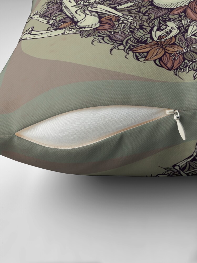 Thumbnail 2 of 4, Pillow, Of Heart designed and sold by WOLFSKULLJACK.