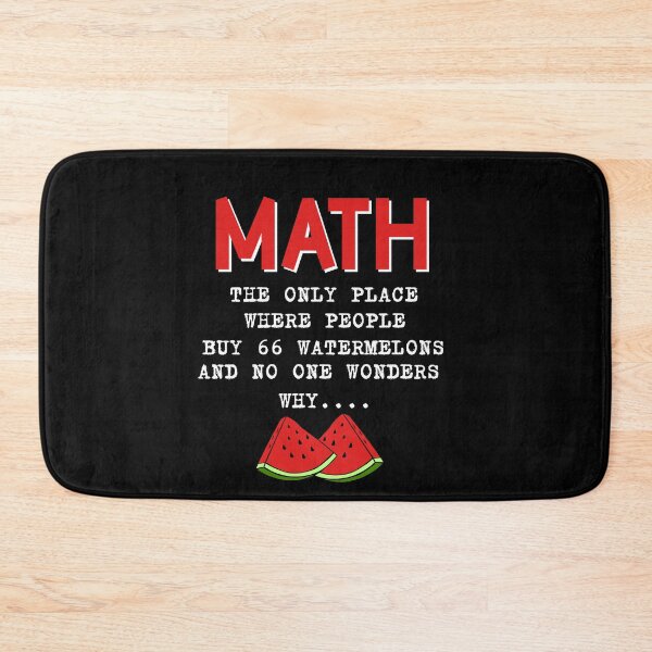 Item preview, Math And Watermelons Mathematics Calculation Numbers designed and sold by BornBorn.
