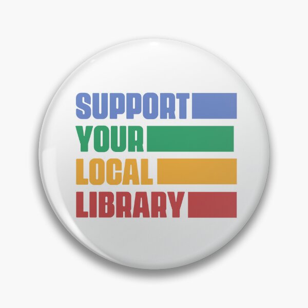Item preview, Support your local library designed and sold by Lydia.Create.