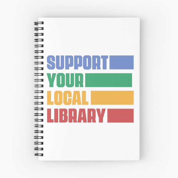 Item preview, Support your local library designed and sold by Lydia.Create.