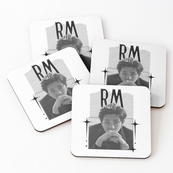 Item preview, BTS RM Kpop Boy Group Scrapbook Collage Cozy Y2K Vintage Design designed and sold by HELL0WBELLO.