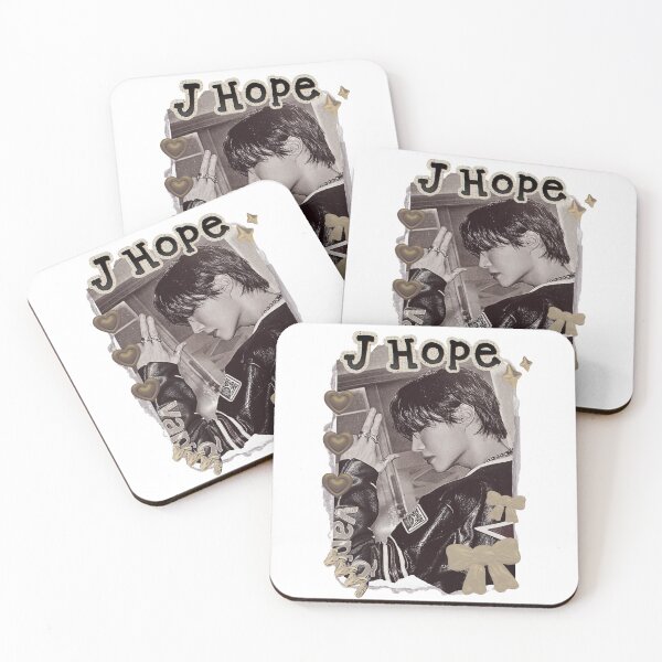 Item preview, BTS J Hope K-pop Boy group Scrapbook Collage Cozy Y2K Vintage Design designed and sold by HELL0WBELLO.