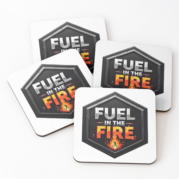 Item preview, Fuel in the Fire – Triathlon Motivation Sticker designed and sold by Triathlongram.