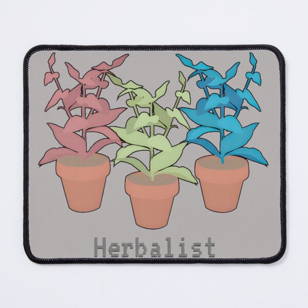 Item preview, Herbalist: Vibrant Healing Plants Trio designed and sold by DevantGleich.