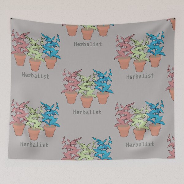 Item preview, Herbalist: Vibrant Healing Plants Trio designed and sold by DevantGleich.