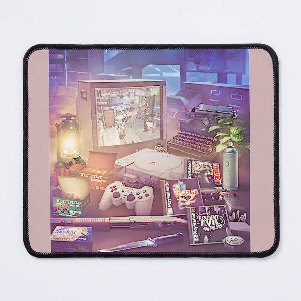 Item preview, Classic Console Horror: Vintage Survival Gamer's Desk designed and sold by DevantGleich.