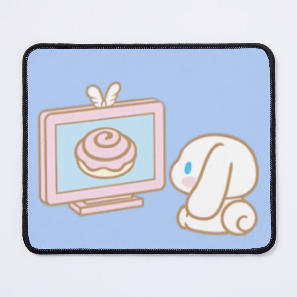 Item preview, Cinnamoroll Watching Donut on TV – Kawaii Aesthetic designed and sold by Heavenly-Cloudz.