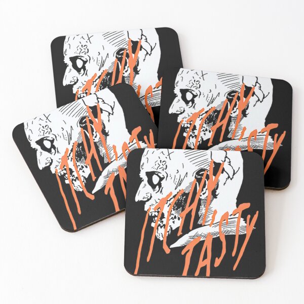 Item preview, Itchy Tasty Creepy Skull Quote Design designed and sold by DevantGleich.