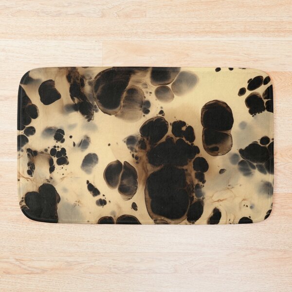 Item preview, Black and Cream White Tortoiseshell Pattern designed and sold by trajeado14.