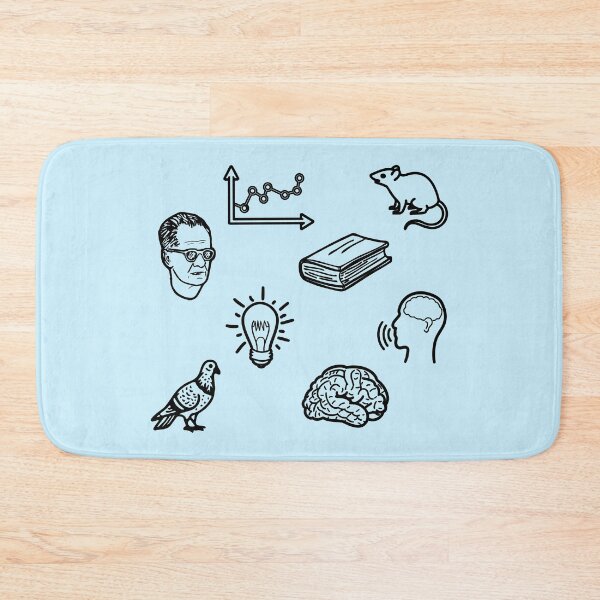 Item preview, Icons of Behaviorism- Black/Sky designed and sold by KaleidoscopeBA.