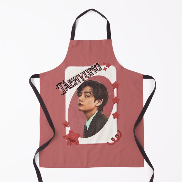 Item preview, BTS V Taehyung Kpop Boy Group Card Red Aesthetic Collage Design designed and sold by AJUNICE STUDIO.