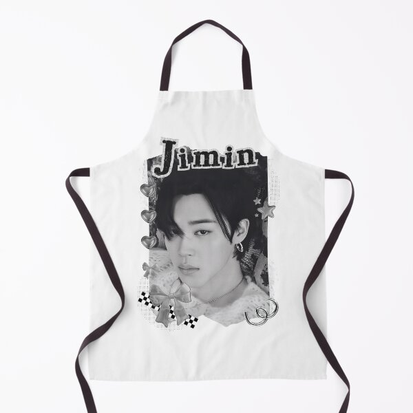 Item preview, BTS Jimin Kpop Boy Group Black and White Collage Design designed and sold by AJUNICE STUDIO.
