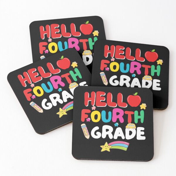 Item preview, Back to School Teacher Hello Fourth Grade  First Day designed and sold by BornBorn.