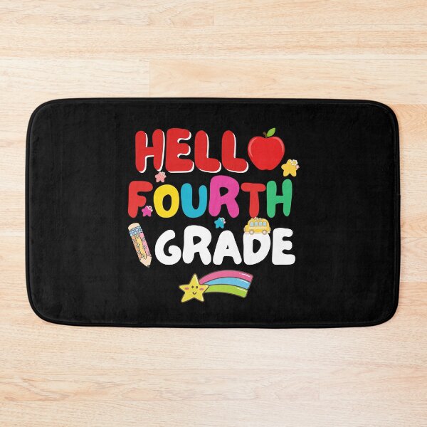 Item preview, Back to School Teacher Hello Fourth Grade  First Day designed and sold by BornBorn.