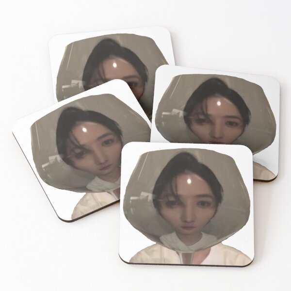 Item preview, Lee Know Glass Meme designed and sold by kpopdays.