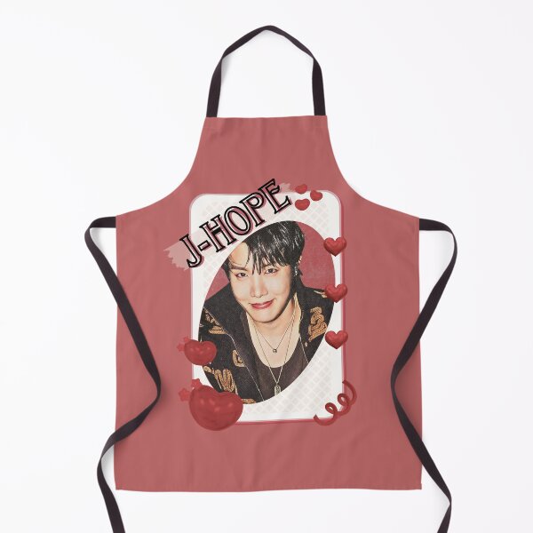 Item preview, BTS J Hope Kpop Boy Group Card Red Aesthetic Collage Design designed and sold by AJUNICE STUDIO.