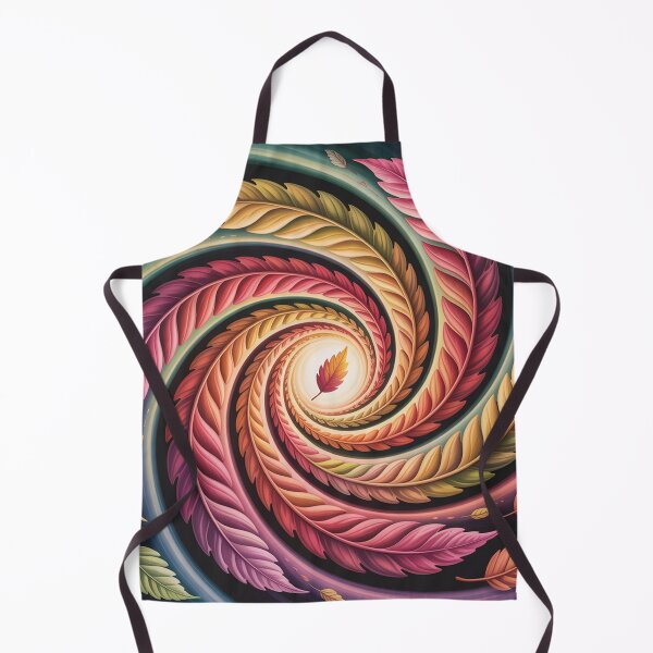 Item preview, А swirling vortex of autumn leaves. designed and sold by Lilashakti ⭐️ ⭐️ ⭐️ ⭐️ ⭐️.