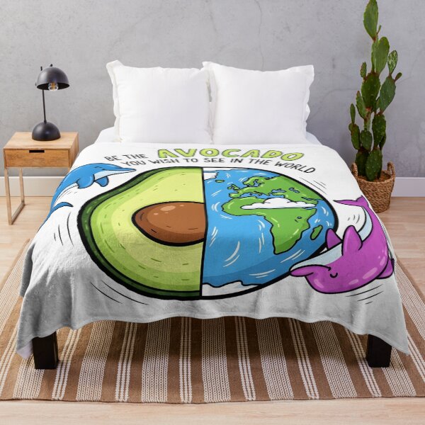Item preview, Be The Avocado You Wish To See In The World Funny Motivational Earth Day Positive Vibes T-Shirt designed and sold by AnnDesignStudio.