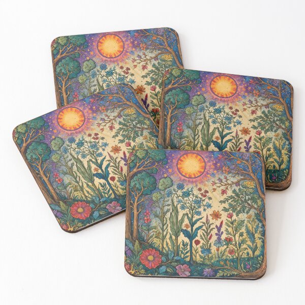 Item preview, Dark Colorful Floral Art designed and sold by TheDarkWardrobe.