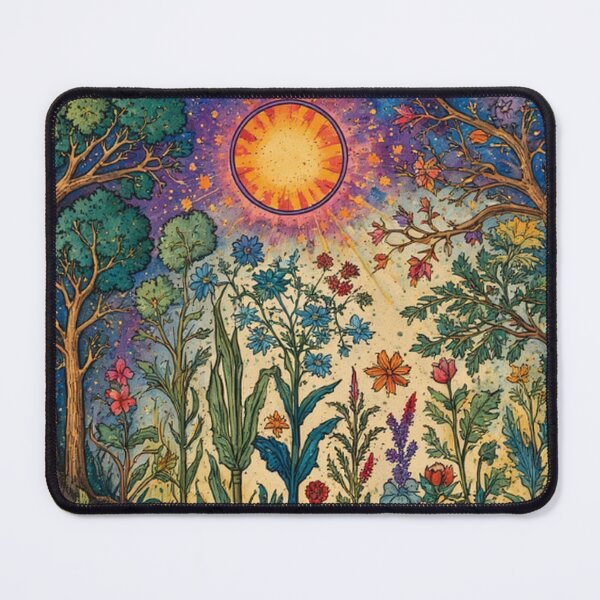 Item preview, Dark Colorful Floral Art designed and sold by TheDarkWardrobe.