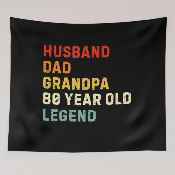 Item preview, 80th Birthday Husband Dad Grandpa 80 Year Old Legend designed and sold by BornBorn.