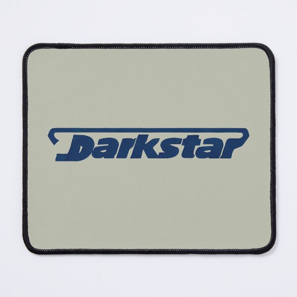 Item preview, "Darkstar" word logo in navy blue designed and sold by Time4Space.