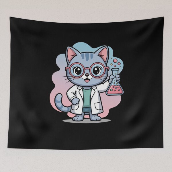 Item preview, laboratory cat designed and sold by Mateusz Majcherek.