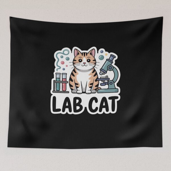 Item preview, laboratory cat designed and sold by Mateusz Majcherek.