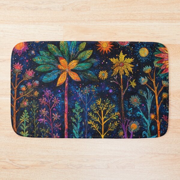 Item preview, Dark Colorful Forest Art designed and sold by TheDarkWardrobe.
