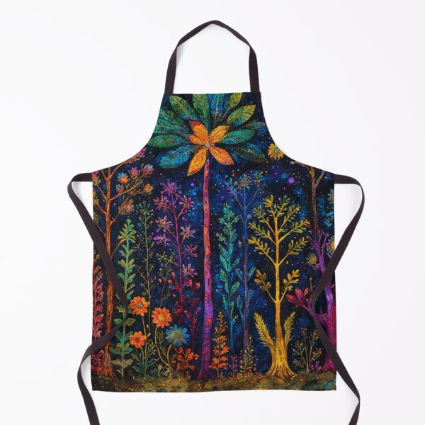 Item preview, Dark Colorful Forest Art designed and sold by TheDarkWardrobe.
