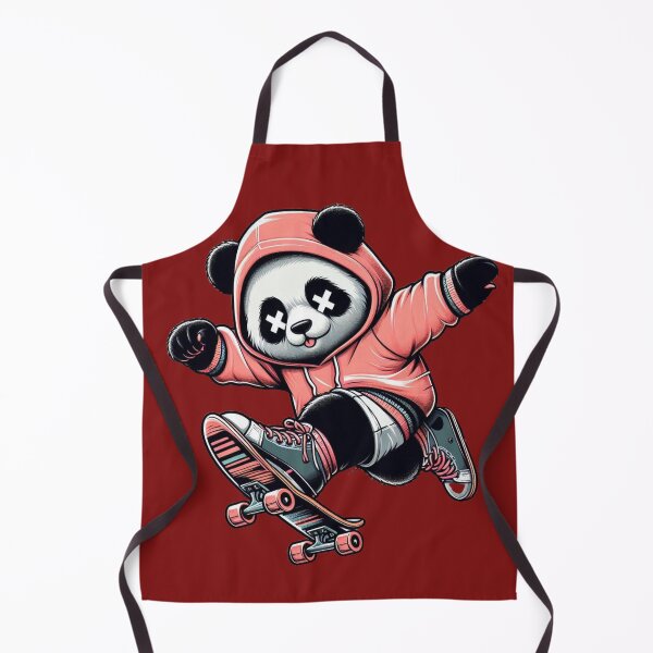 Item preview, Skater Panda in Streetwear Style designed and sold by .LessuX..