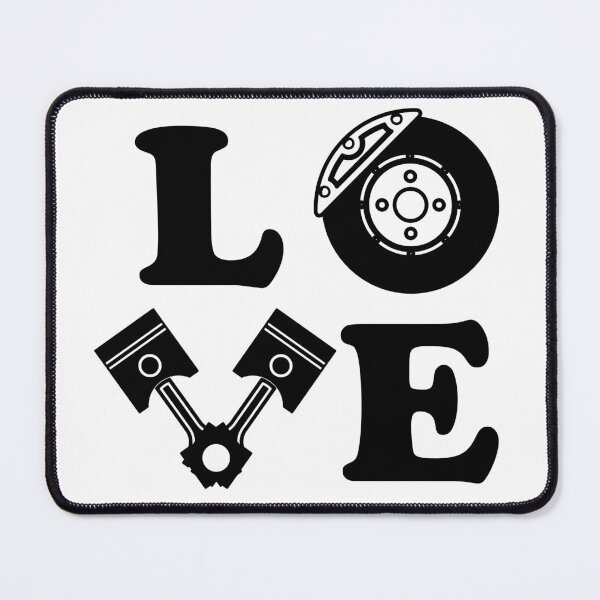 Item preview, Car Love Mechanic Auto Parts Art designed and sold by Pixel-Up.