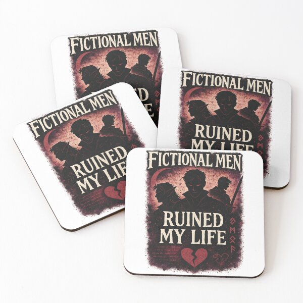 Item preview, Fictional Men Ruined my Life  designed and sold by Fictional and Feral.