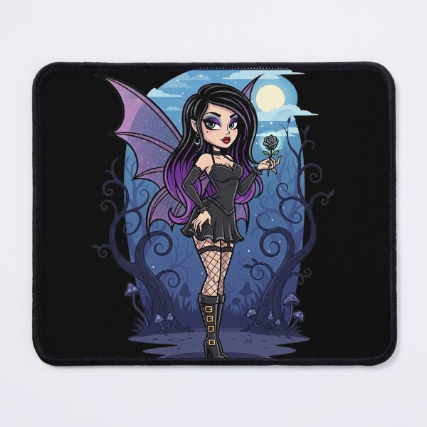Item preview, Gothic Fairy | Darkly Enchanting and Elegantly Mysterious Fantasy Graphic designed and sold by Tw1nsAIArt.