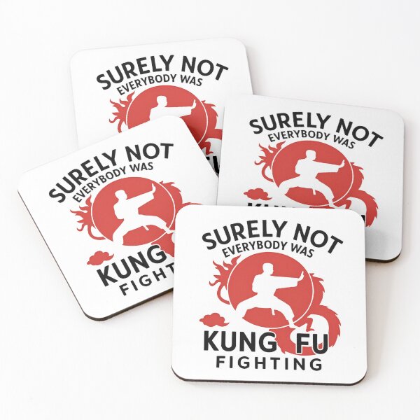 Item preview, Surely Not Everybody Was Kung Fu Fighting – Everyone Funny words Chinese Martial Arts  designed and sold by SkeletonsDanger.
