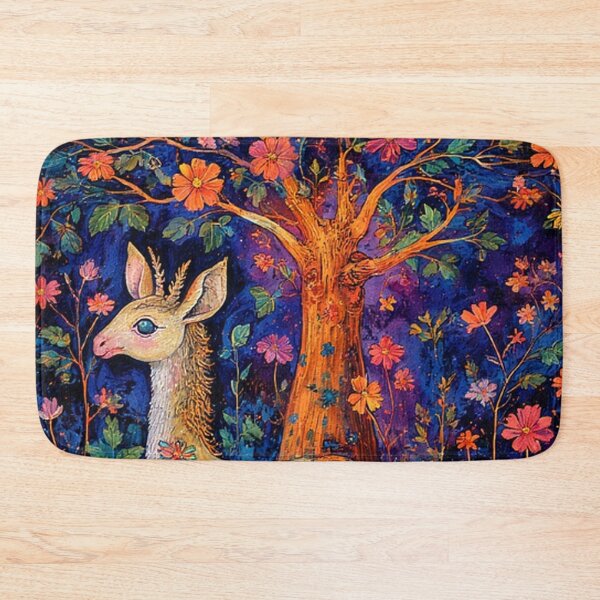 Item preview, Dark Colorful Llama Art designed and sold by TheDarkWardrobe.