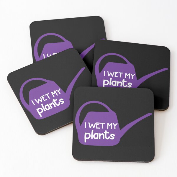 Item preview, I Wet My Plants Funny Quote designed and sold by MiniStudio.
