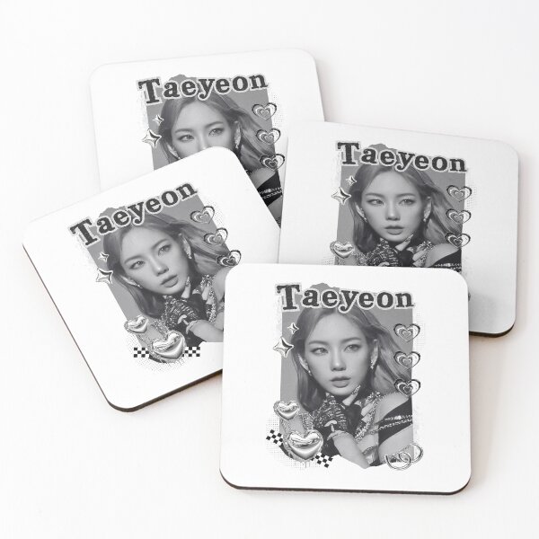 Item preview, Taeyeon Kpop Solo Artist Black and White Collage Digital Art Portrait designed and sold by AJUNICE STUDIO.