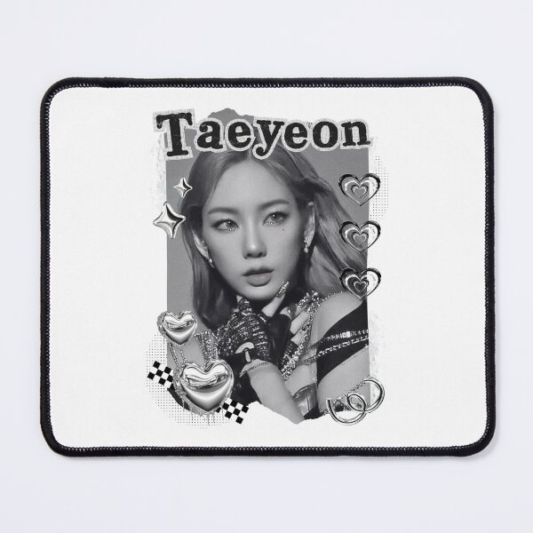 Item preview, Taeyeon Kpop Solo Artist Black and White Collage Digital Art Portrait designed and sold by AJUNICE STUDIO.