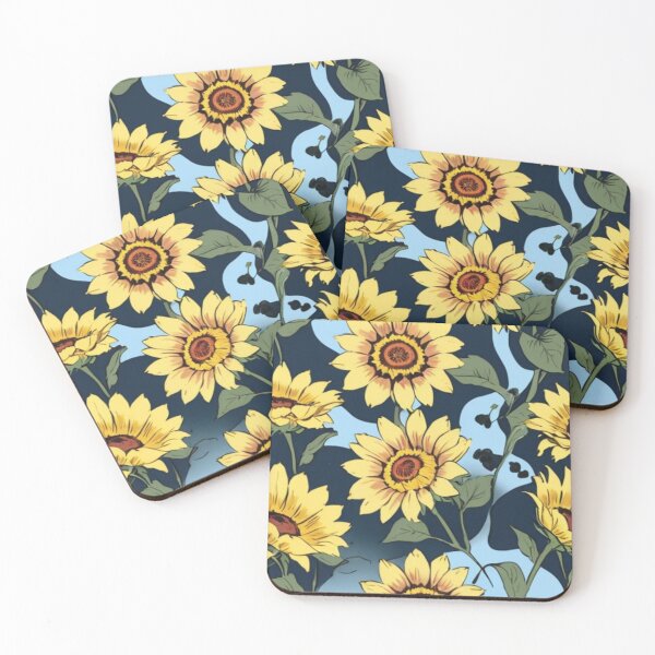 Item preview, large sunflowers designed and sold by Nice-patterns.