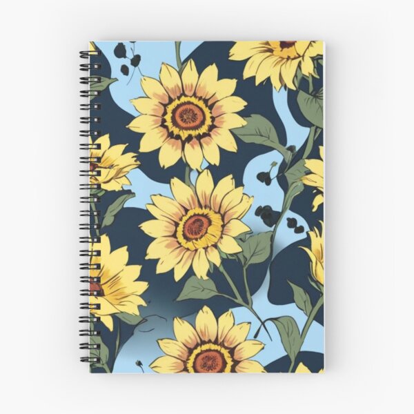 Item preview, large sunflowers designed and sold by Nice-patterns.