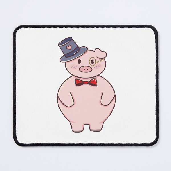 Item preview, Cute Pig Wearing A Hat  designed and sold by zcatstudio.
